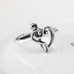 Ring Music Lover silver 925