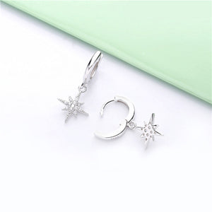 Earrings Starlight silver 925 zircon