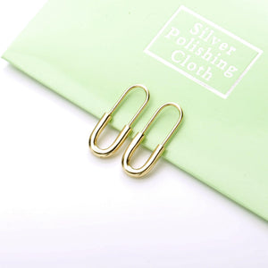 Earrings staples silver 925 - Maison Ming
