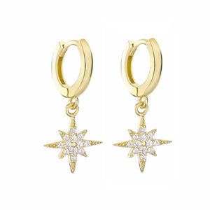 Earrings Starlight silver 925 zircon