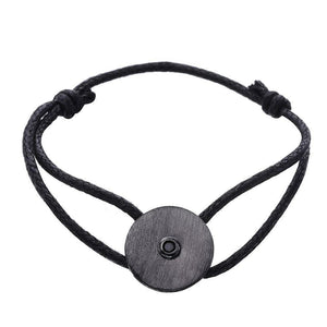 Bracelet Wood Black Eye silver 925 - Maison Ming