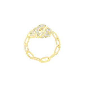 Ring Handcuffs silver 925 - Maison Ming