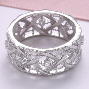 Ring century silver 925 zircon - Maison Ming