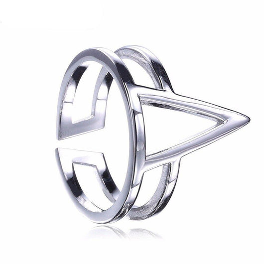 Ring Triangle silver 925 - Maison Ming