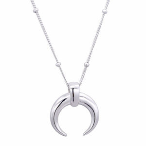 Necklace Crescent Moon silver 925