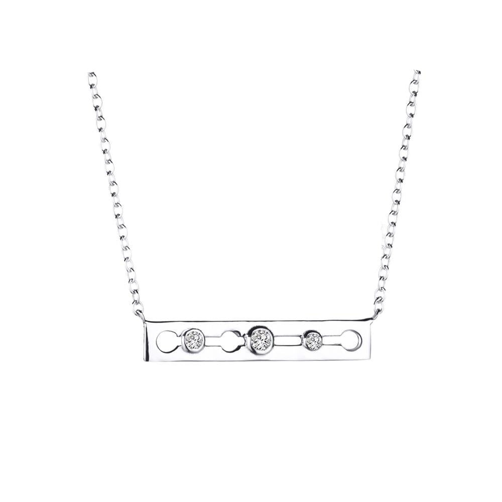Necklace Sophie silver 925 zircon