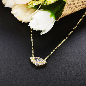 Necklace Tiara silver 925 zircon