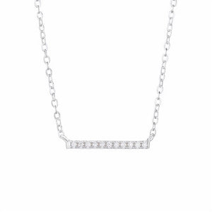 Necklace Brillance silver 925 zircon