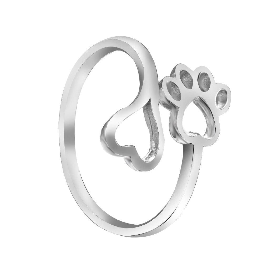 Ring Dog Lover silver 925