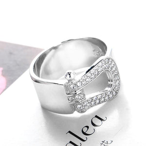 Ring Virtuoso silver 925 zircon - Maison Ming